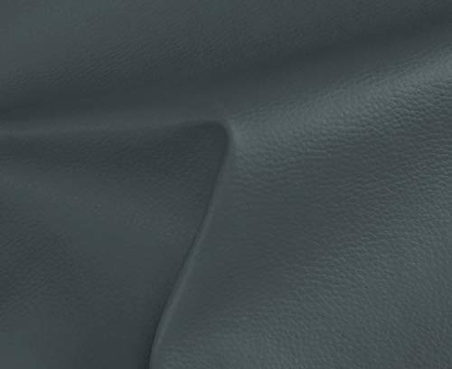 HAPPERS Polipiel para Tapizar 1 metro con Ancho 140cm. Venta de Polipiel por metros Solar Color Antracita