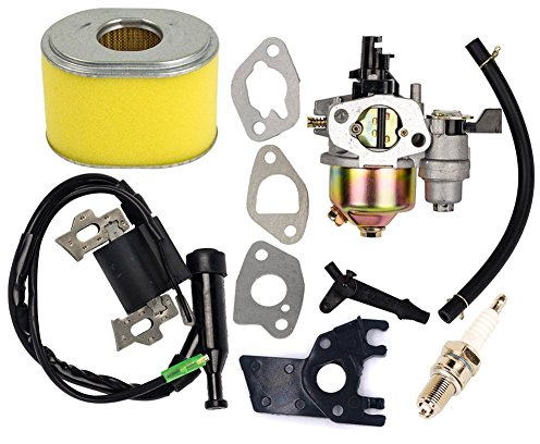 OxoxO Sostituire Carburatore con Bobina di Accensione e Filtro Aria per Honda Gx160 Gx200 5.5HP 6HP Motore Generatore Tosaerba Motore