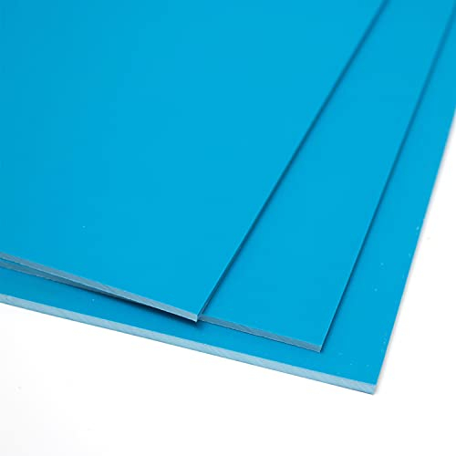 Artway A3 Corte Suave Polímero Hojas - Ideal para Impresión/Linograbado - Paquete de 3 Hojas - Azul