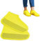 tooloflife Funda para zapatos, cubierta impermeable de silicona, antideslizante, reutilizable, lavable, adecuada para días lluviosos y nevados(Amarillo M)
