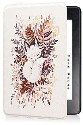 Case for Kindle Paperwhite 4 (10th Generation-2018 Release,Model NO PQ94WIF) -JMH PU Leather Smart Protective Cover with Hand Strap/Auto Wake/Sleep