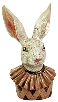 XXL Hasenbüste Osterhase Hase Büste Figur Skulptur Dekoobjekt Statue Osterdekoration Deko