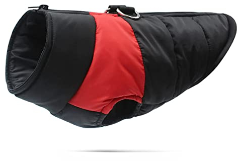Homieco wasserdichte Hundemantel Jacke, Haustier Winterkleidung Snowproof Wasserdicht, Warme Haustier Jacke Hundejacke Hundepullover für Hunde