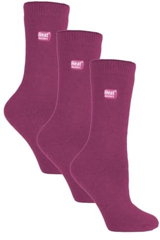 HEAT HOLDERS Lite - Damen 3er Pack Thermosocken für Winter | Socken mit Innenfleece