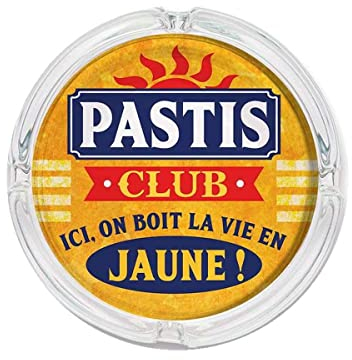 Cendrier en Verre - Pastis Club