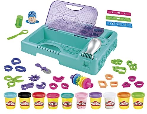 Play-Doh On the Go Imagine and Store Studio with Over 30 Tools and 10 Pots