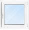 FENSTERVERSAND - Kunststofffenster Weiß - zu öffnendes Fenster 80x80 Kunststoff mit Griff, Dreh- & Kippfenster, 2-fach Verglasung, Klarglas - DIN rechts - BxH: 800x800 mm, 70 mm Profil