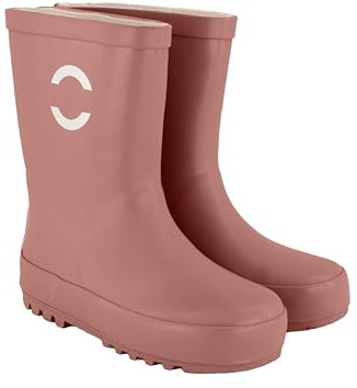 Mikk-line Gummistiefel Kinder 37 | Burlwood Regenstiefel Gefüttert | Wasserdichte Regenschuhe für Kinder