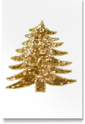 artboxONE Galerie-Print 150x100 cm Weihnachtsbaum-Design hochwertiges Acrylglas auf Alu-Dibond von Tanya Kart