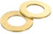 QUARKZMAN M27 Arandela Plana, 3pcs Arandelas de Latón 27x50x3mm (ID*OD*Grosor) Anillo de Junta de Sellado Metálico para Tornillos Tuercas y Pernos