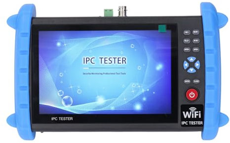 CCTV-Kameratester, 7-Zoll-Touchscreen-LCD-Monitor für die Aktualisierung und Wartung von CCTV-Systemen (EU-Stecker 100–240 V)