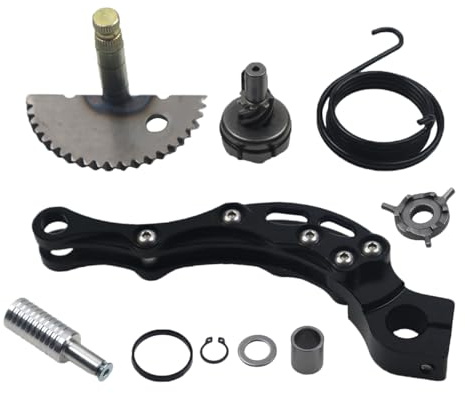 cracker big vergaser tuning roller sport start gear cnc kick start pedal kit ersatz für GY6 49cc motor mofa sportroller