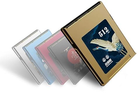 DIY CFexpress Type B Card,CFe Card to M.2 NVME SSD,Compatible with Nikon Z6 Z7 Z8 Z9 D850,Canon R3 R5C (Golden)