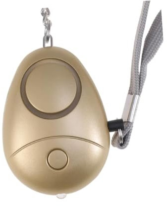 HOMSFOU Emergency Alarm for Women Siren Vibrating Feature Compact Personal Security Kit for Wolf Alarm Led Light Battery Operated for Boy Girl Elderly Joggers Workers