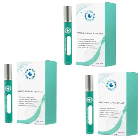 Kühlender Augenroller – Reduziert sofort rote Augen und Augenringe, ein Make-up-Primer mit Distelextrakt (8 ml im Handgepäck)