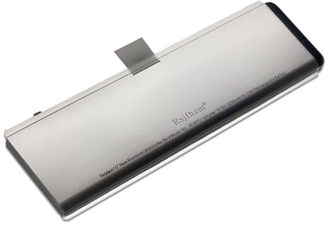 Rsjfhzm A1281 Laptop Ersatz Akku für MacBook 15 A1286 (2008 Version) | MB772 MB772LL/A MB470LL/A MB471LL/A MB772J/A (10.8V 5200mAh）
