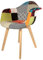 The Home Deco Factory Sessel, Polyester, Mehrfarbig, Einheitsgröße
