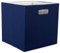 DII Poly-Cube Storage Collection - Colección de almacenamiento de lado duro, plegable, sólido, grande, azul náutico