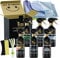 King of Sheen Waterless 11 Piece Car Cleaning Kit, to Clean Your Entire Vehicle to a showroom Standard. Ideal Car Gift Set for the Car Enthusiast.