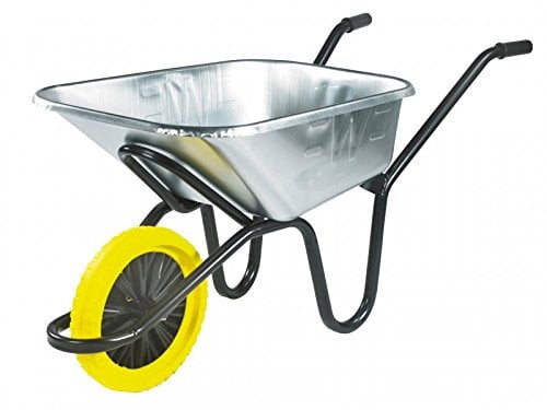 Walsall Wheelbarrow, Green, Pneumatic Wheel