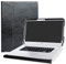 Alapmk Specialmente Progettato PU Custodia Protettiva in Pelle per 15.6 Acer Chromebook 15 C910/CB5-571/CB3-531 Notebook (Non compatibili con: Acer Chromebook 15 CB3-532 CP315 CB315-1H),Nero