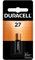 Duracell – 27 12V Specialty Alkaline Battery – Long-Lasting Battery – 1 Count