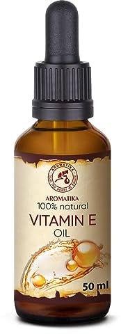 Vitamin E Öl 50ml - Pflege für Gesicht - Körperpflege - Haare - Kosmetik Öl - Kosmetische Basis - Anreicherung von Kosmetika