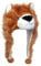JK Home Mignon Bonnet Animal 3 en 1 Chapeau d'Hiver Velours Echarpe Gants Cache Cou Oreilles Ours Court
