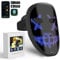 megoo Led Maske mit Bluetooth Programmierbar,Led Masken mit Gestenerkennung,Voll Gesichts Led-Maske für Karneval Halloween Cosplay Party Kostüm Maskerade