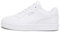PUMA Caven 2.0 Jr, Sneaker, White Silver Black, 37.5 EU
