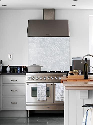 Country Living Meadow Pebble Glass Kitchen Splashback 600mm x 750mm