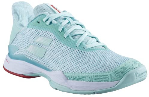 Babolat Herren Jet TERE All Court Women Tennis Shoes, Yucca/White, 37.5 EU