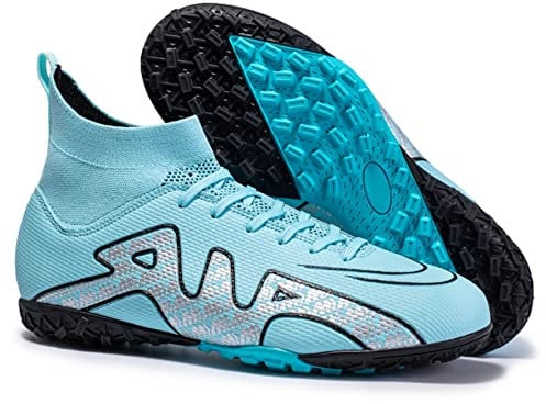 WEJIESS Jugend-Fußballschuhe Outdoor Herren-Fußballschuhe Herren High Top Fußballschuhe Jungen Turf Trainer Professionelle Fußball-Athletik-Schuhe