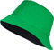 styleBREAKER Unisex Wende Fischerhut aus Baumwolle | 2 in 1 Reversible Bucket Hat Streetwear Look | Sonnenhut Anglerhut für Damen und Herren, Farbe:Grün-Schwarz