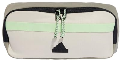 adidas Unisex Xplorer Waist Bag, Aluminium/Silver Pebble/Semi Green Spark/Black, One Size