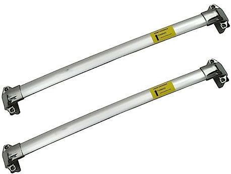 2 Stück Auto Aluminium Querträger Dachträger Kompatibel mit für Vw Golf Sportsvan 2016-2020 Relingträger Dachgepäckträger