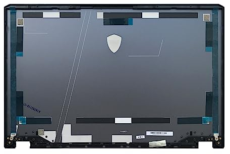 wzqrps Replacement Laptop LCD Cover Back Rear Top Lid for MSI 9S7-17K314 GE76 GP76 Raider 11UG/11UH/11UE(MS-17K3) Blue