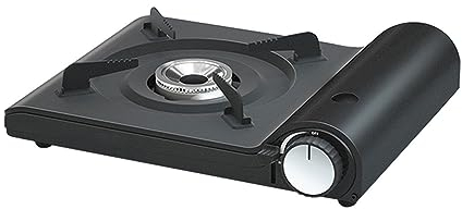 NEDOES Cuisinière à Cassette extérieure, cuisinière à gaz portative Coupe-Vent, cuisinière à gaz de Pique-Nique de Camping Domestique sur Le Terrain