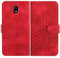 JayModCase Cover per Samsung Galaxy J530/J5 2017,Flip Custodia in Pelle PU con Kickstand Porta Carte Magnetica Chiusa Custodia per Galaxy J530 (Rosso)