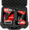 Milwaukee M18 Schlagbohrschrauber Combo Kit - Wasserdichter Werkzeugkasten für Bohrmaschine & Schlagset, Hartschalenkoffer für schnurlosen M18 Kraftstoff/Treiber/Akku/Ladegerät (nur Gehäuse)