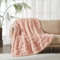 DXHOME Fleecedecke 180x200 Flauschig Flanell Decke Couchdecke Warme Überwurfdecke Sofadecke Blanket Kuscheldecke für Mädchen und Kind (Rosa, 180x200cm)