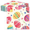 FloralGrace Lot de 20 serviettes de Pâques, 33 x 33 cm, avec œufs de Pâques, décoration de printemps, serviettes en papier pour fête de Pâques, décoration de table