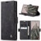 Azororo Coque pour Samsung Galaxy S24 Ultra 5G Premium Housse Cuir Protection Pochette Rabat Portefeuille Flip Case Porte Magnétique Coque Étui pour Samsung Galaxy S24 Ultra, Noir