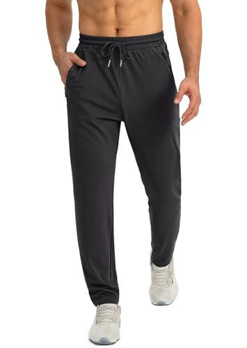 Generisch Herren Trainingshose Jogginghose Mesh Fußball Fitness Schnell Trocknende Hose Sporthose Trainingshose Tracksuit Baggy