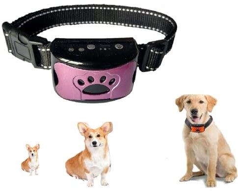 NoBark - Haustierfreundlich Anti-Bell Halsband Lavanella, Besonders für Hunde Geeignet (Lila)