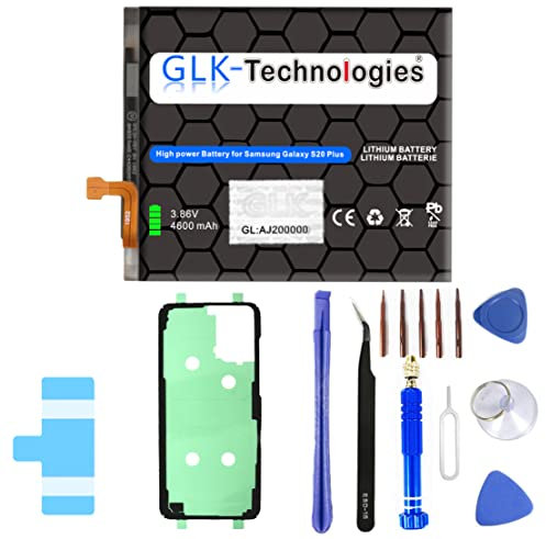 High Power Ersatzakku kompatibel mit Samsung Galaxy S20+ Plus 4G/5G | GLK-Technologies Battery | accu | 4600 mAh Akku | inkl. Profi Werkzeug Set Kit NUE