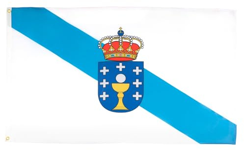 AZ FLAG 10er-Set Flaggen Galicien 90x60 cm Galicien Polyester 100D 2 Ösen