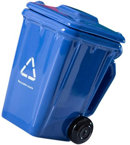 Abaodam Funny Coffee Mug Unique Garbage Bin Shaped Water Cup Multi Purpose for Coffee Tea and Water Lightweight and Home Accessory Great Idea