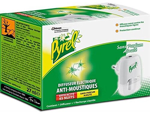 Pyrel diffuseur electrique liquide 45 nuits Envoi Rapide Et Soignée (Prix Par Unité )