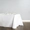 Elegante Tischdecke Hochzeit Weiß 180x300cm - Abwaschbares Fleckenabweisendes weises Tischtuch - Fotohintergrund & Hochzeitsdeko